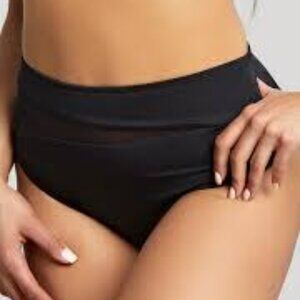 Panache Serenity Mid-Rise Swim Pant/Bottom - Black